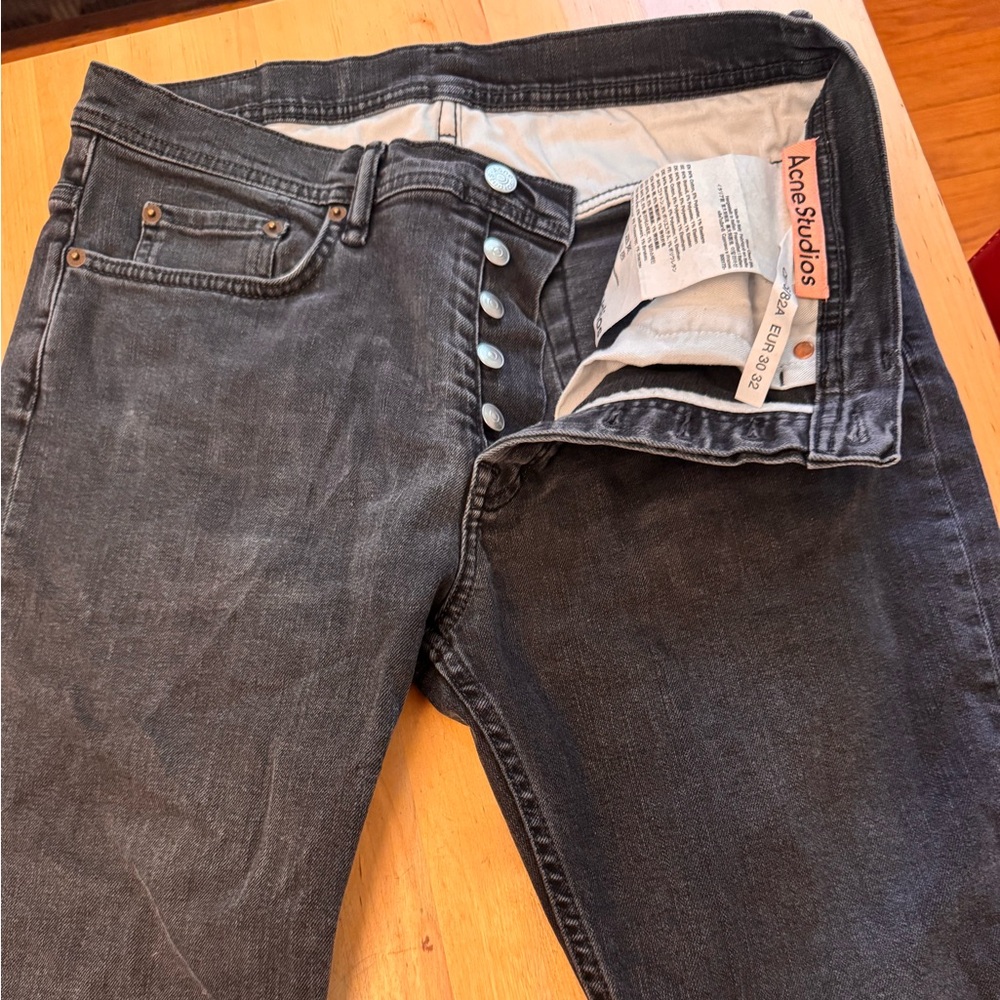 Acne Studios Slim Grey Jeans Men’s